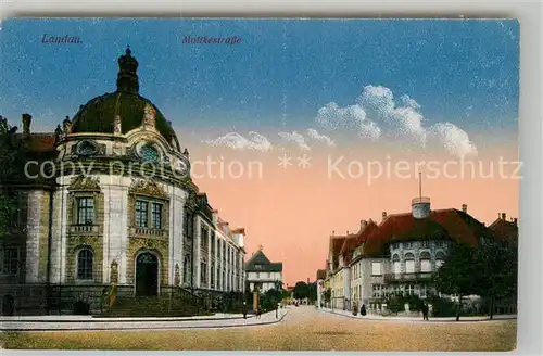 AK / Ansichtskarte Landau Pfalz Moltkestra?e Kat. Landau in der Pfalz