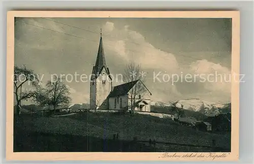 AK / Ansichtskarte Oberstaufen Kapelle Genhofen  Kat. Oberstaufen