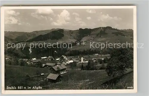 AK / Ansichtskarte Steibis Panorama Kat. Oberstaufen