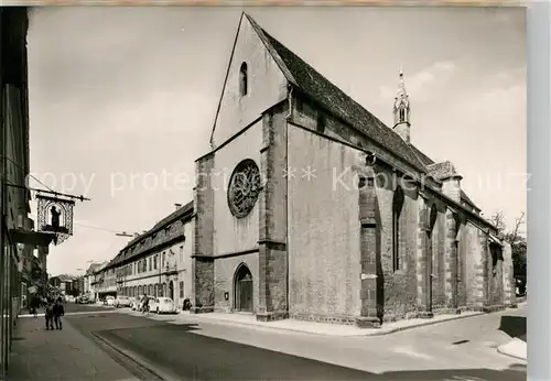 AK / Ansichtskarte Landau Pfalz Augustinerkirche Kat. Landau in der Pfalz