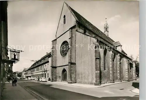 AK / Ansichtskarte Landau Pfalz Augustiner Kirche Kat. Landau in der Pfalz