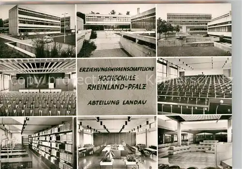 AK / Ansichtskarte Landau Pfalz Erziehungswissenschaftliche Hochschule Rheinland Pfalz Kat. Landau in der Pfalz