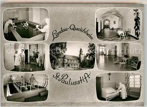 AK / Ansichtskarte Queichheim Sankt Paulusstift Kat. Landau in der Pfalz