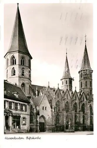 AK / Ansichtskarte Kaiserslautern Stiftskirche Kat. Kaiserslautern