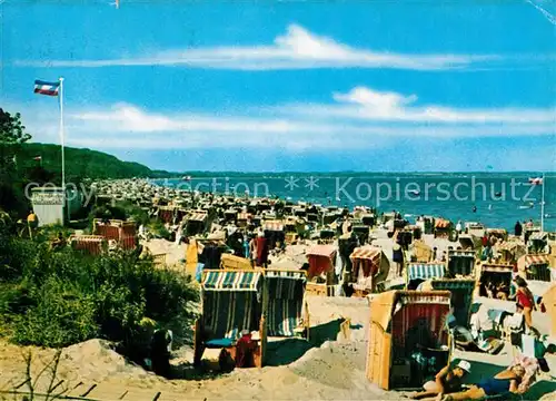 AK / Ansichtskarte Timmendorfer Strand Strandlenen Kat. Timmendorfer Strand