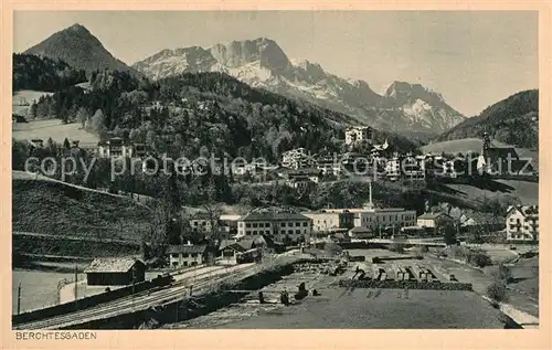 AK / Ansichtskarte Berchtesgaden Panorama Kat. Berchtesgaden