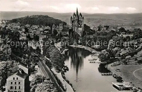 AK / Ansichtskarte Limburg Lahn Blick von der Autobahn Kat. Limburg a.d. Lahn