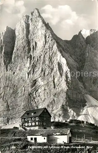 AK / Ansichtskarte Karwendel Falkenh?tte Latiderer W?nde Kat. Schwaz