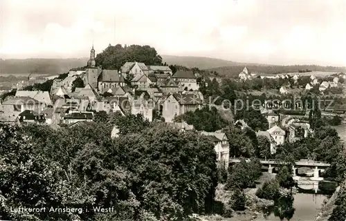 AK / Ansichtskarte Arnsberg Westfalen Panorama Kat. Arnsberg