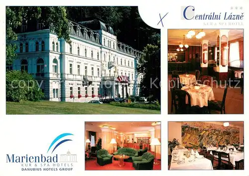 AK / Ansichtskarte Marianske Lazne Marienbad Hotels Danubius Hotels Group Centralni Lazne Kat. Marienbad