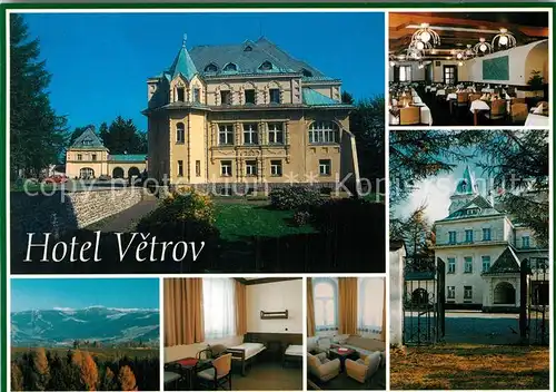 AK / Ansichtskarte Krkonose Hotel Vetrov Riesengebirge Kat. Polen