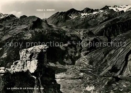 AK / Ansichtskarte La Thuile La Conca di la Thuile Alpenpanorama Kat. La Thuile