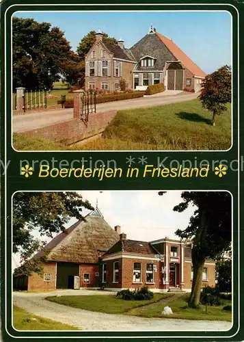 AK / Ansichtskarte Leeuwarden Boerderijen in Friesland Kat. Leeuwarden