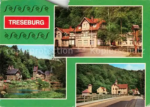 AK / Ansichtskarte Treseburg Harz FDGB Erholungsheim Luppbode Halde Rat der Gemeinde Kat. Treseburg