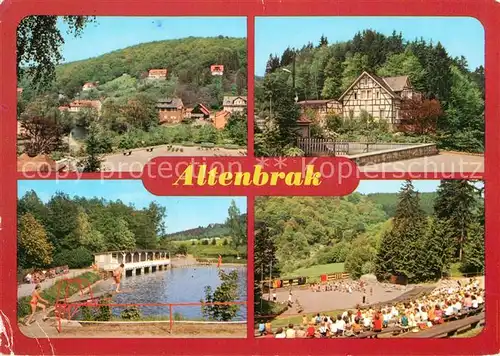 AK / Ansichtskarte Altenbrak Harz Teilansicht Rolandseck Waldbergpfad Freibad Waldbuehne Kat. Altenbrak