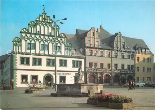 AK / Ansichtskarte Weimar Thueringen Markt Brunnen Kat. Weimar