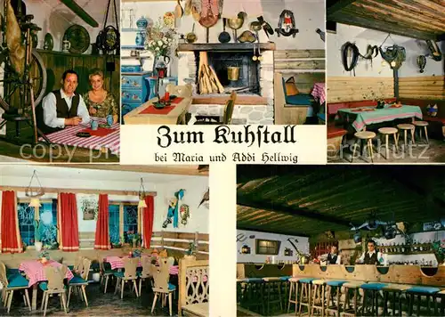 AK / Ansichtskarte Reit Winkl Zum Kuhstall Kat. Reit im Winkl