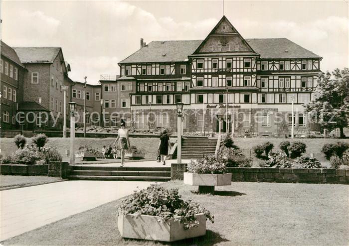 Oberhof Thueringen Hotel Ernst Thaelmann Haus Kat. Oberhof