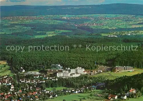 AK / Ansichtskarte Karlsbad Karlsruhe Suedwestdt Reha Krankenhaus Fliegeraufnahme Kat. Karlsbad