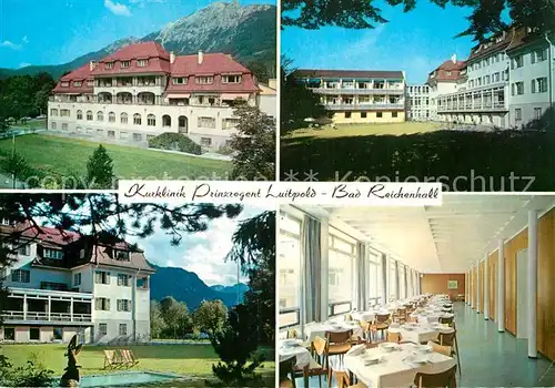 AK / Ansichtskarte Bad Reichenhall Kurklinik Prinzregent Luitpold Speisesaal Kat. Bad Reichenhall