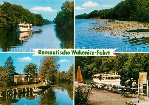 AK / Ansichtskarte Luebeck Romantische Wakenitz Fahrt Details Kat. Luebeck