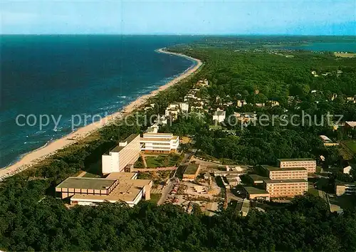 AK / Ansichtskarte Zinnowitz Ostseebad Fliegeraufnahme Insel Usedom