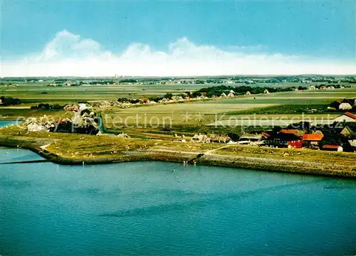 AK / Ansichtskarte Norderhafen Fliegeraufnahme Kat. Norderfriedrichskoog