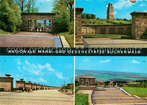 AK / Ansichtskarte Buchenwald Weimar Nationale Mahn  und Gedenkstaette  Kat. Weimar
