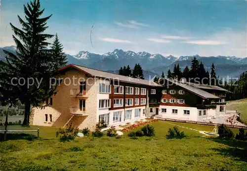 AK / Ansichtskarte Sonthofen Oberallgaeu Allgaeuer Berghof Alpe Eck  Kat. Sonthofen