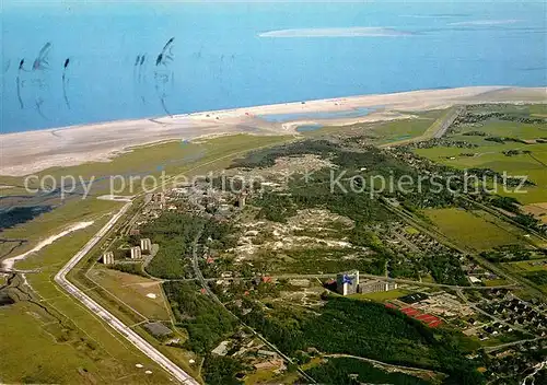 AK / Ansichtskarte St Peter Ording Fliegeraufnahme Kat. Sankt Peter Ording