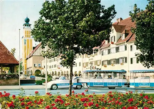 AK / Ansichtskarte Freudenstadt Kurbaehnle Marktplatz Rathaus  Kat. Freudenstadt