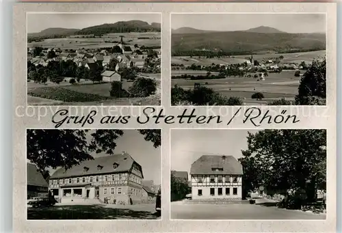 AK / Ansichtskarte Stetten Rhoen Gasthaus Gesamtansicht  / Stetten /Rhoen-Grabfeld LKR