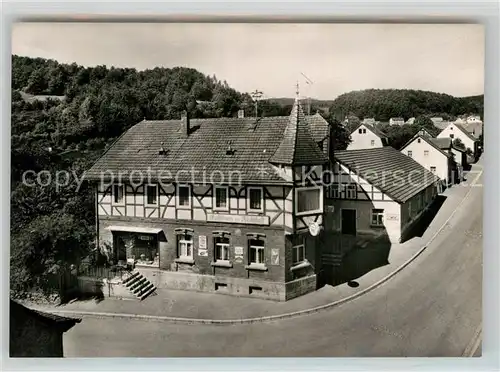 AK / Ansichtskarte Hausen Rhoen Gasthaus Rh?nlust / Hausen /Rhoen-Grabfeld LKR