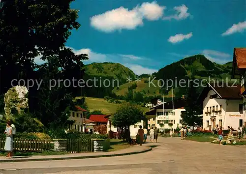 AK / Ansichtskarte Fischen Allgaeu Panorama / Fischen /Oberallgaeu LKR