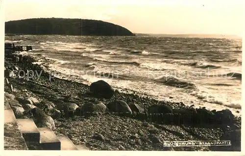 AK / Ansichtskarte Gluecksburg Ostseebad Strand / Bockholm /Schleswig-Flensburg LKR