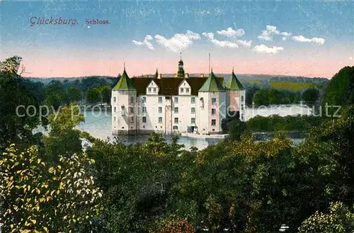AK / Ansichtskarte Gluecksburg Ostseebad Schloss / Bockholm /Schleswig-Flensburg LKR