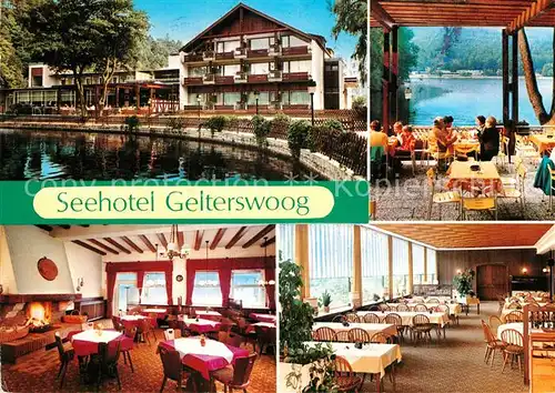 AK / Ansichtskarte Hohenecken Seehotel Gelterswoog Kat. Kaiserslautern
