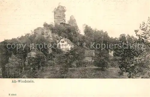 AK / Ansichtskarte Windstein Felsen Kat. Windstein