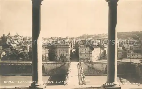 AK / Ansichtskarte Roma Rom Panorama Castel San Angelo Kat. 