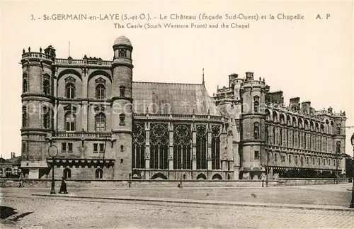 AK / Ansichtskarte Saint Germain en Laye Le Chateau Chapelle Kat. Saint Germain en Laye