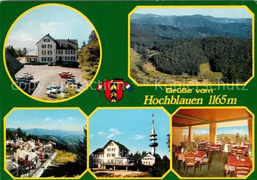 AK / Ansichtskarte Hochblauen Hotel Berghaus Guenter Haas Kat. Badenweiler