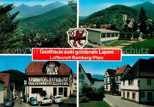 AK / Ansichtskarte Ramberg Gasthaus zum goldenen Lamm Kat. Ramberg