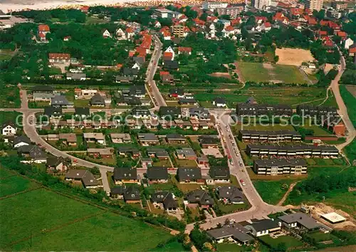 AK / Ansichtskarte Cuxhaven Duhnen Nordseebad Fliegeraufnahme