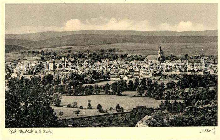 AK / Ansichtskarte Bad Neustadt Panorama Kat. Bad Neustadt a.d.Saale Nr