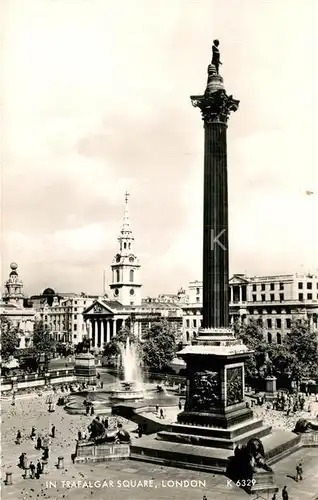 AK / Ansichtskarte London Trafalgar Square Kat. City of London