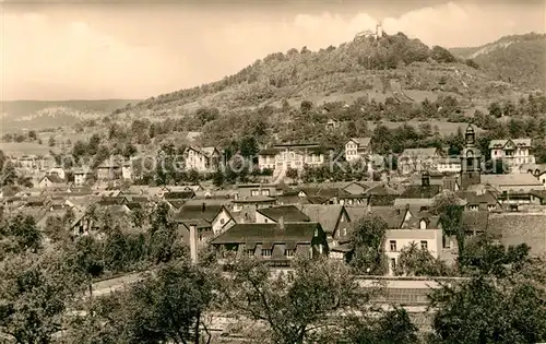 AK / Ansichtskarte Blankenburg Thueringen mit Burg Greifenstein Kat. Blankenburg Thueringen