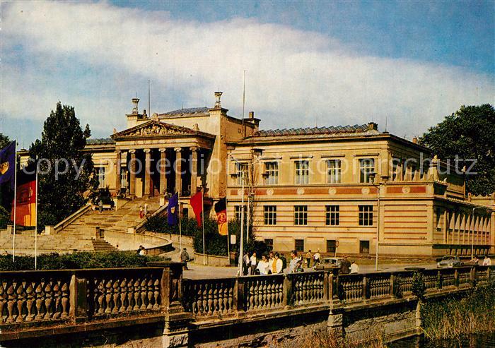 AK / Ansichtskarte Schwerin Mecklenburg Staatliches Museum Kat