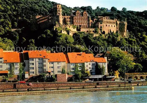 AK / Ansichtskarte Heidelberg Neckar Blick von der Hirschgasse  Kat. Heidelberg