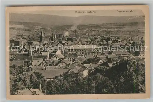 AK / Ansichtskarte Kaiserslautern Gesamtansicht  Kat. Kaiserslautern