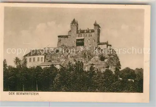 AK / Ansichtskarte Berwartstein Burg Kat. Erlenbach bei Dahn